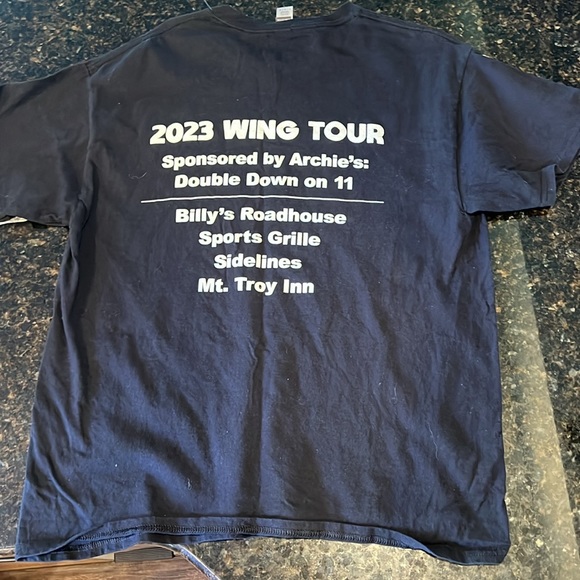 Gildan Wing Tour 2023 Tee Shirt - Picture 3 of 5